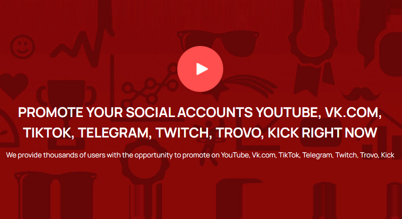 ytmonster-ru-promote-social-accounts-youtube-vk-tiktok-telegram-twitch-trovo-kick
